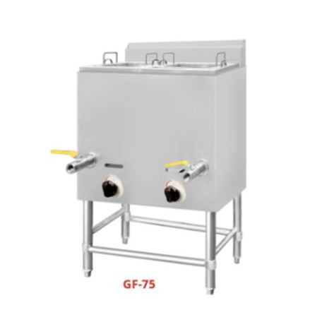 GETRA GF-75 Gas Deep Fryer (Alat Penggorengan Listrik) 2 Tank 14 Liter