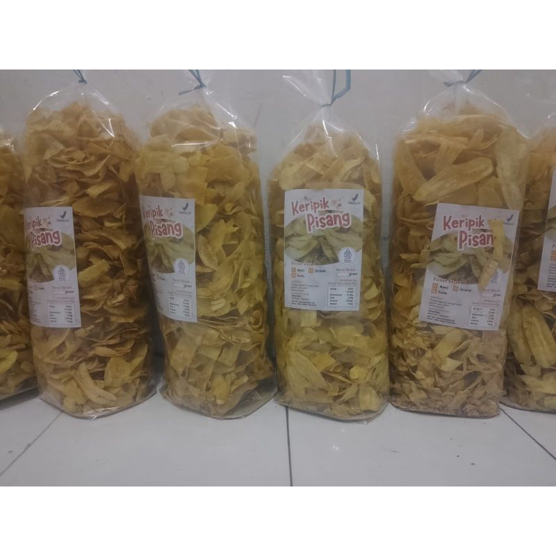 

KRIPIK PISANG 1Kg, PISANG SUPER