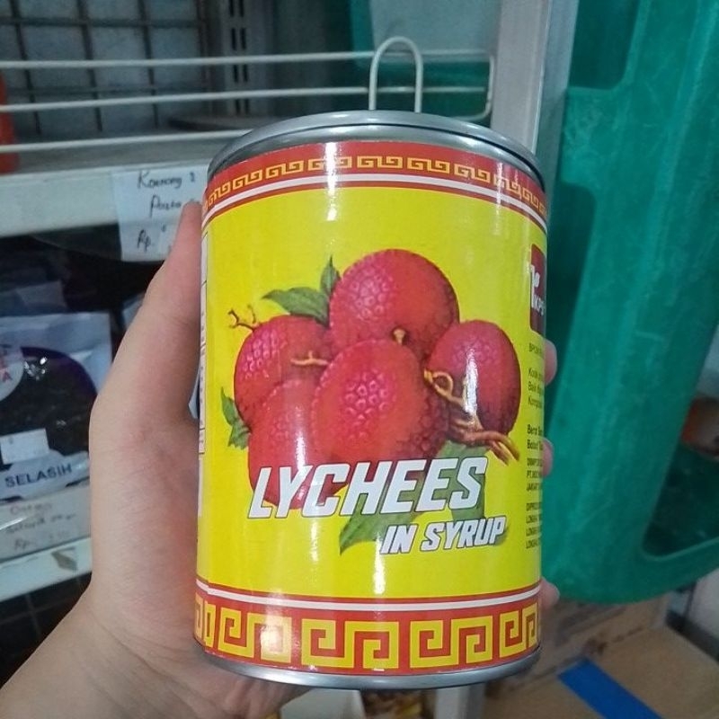 

IKPS Lychees in Syrup 567gr / buah leci / hiasan kue / Syrup buah / buah