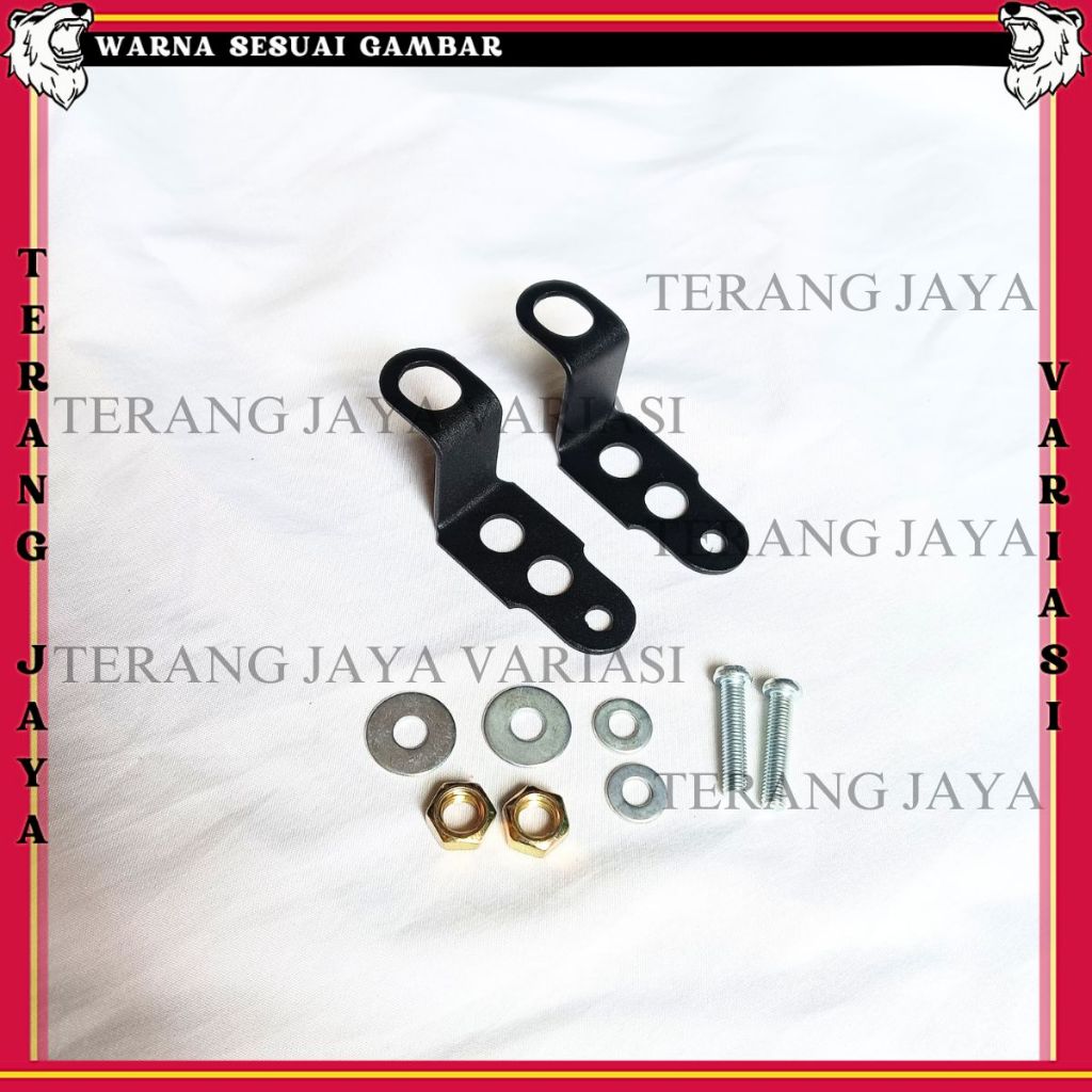 BRACKET LAMPU TEMBAK KOLONG XSR 155 BRAKET LAMPU LASER D2 XSR 155