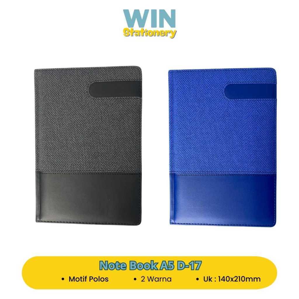 

Note Book Agenda Buku Catatan Polos D-17