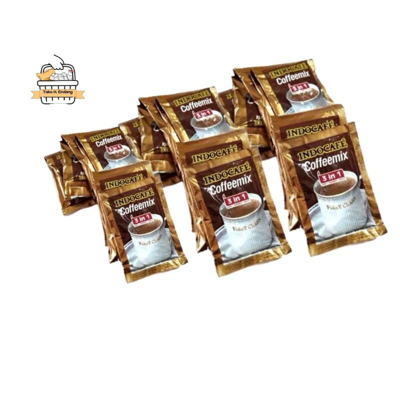 

Indocafe Coffeemix 3in1 20gr - 1 Renceng Isi 10 Pcs, 1 Pak Isi 10 Renceng / Harga Grosir