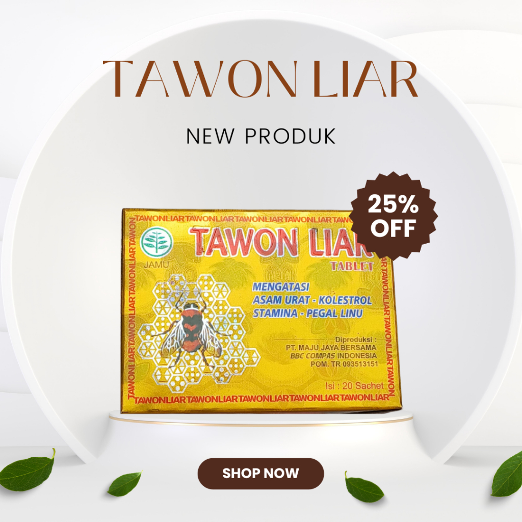 

ASLI 1BOX isi 20 sachet tawon sakti liar 100% original