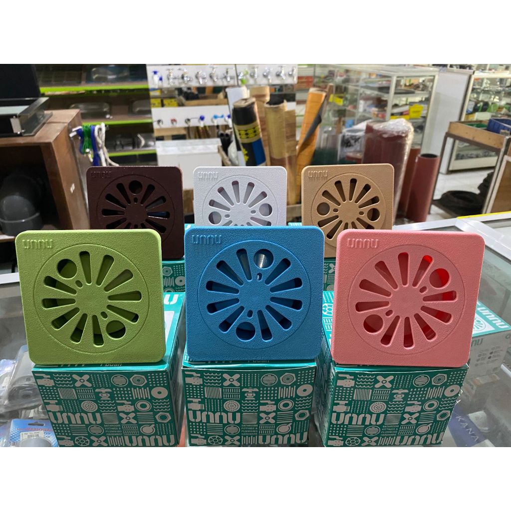 SARINGAN GOT / KAMAR MANDI / AFUR PVC MERK UNNU