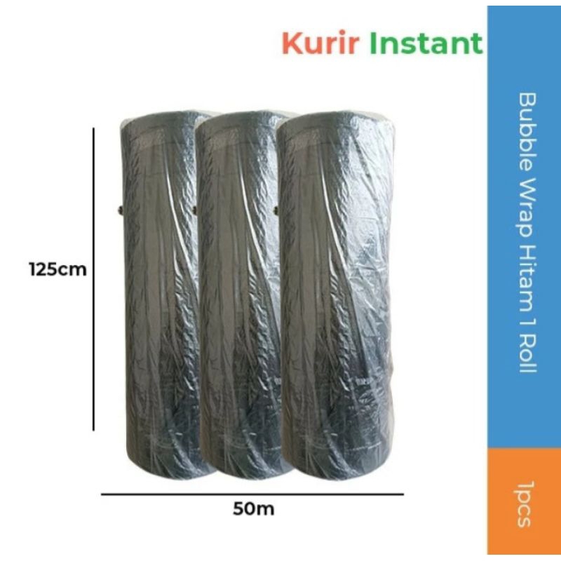 

Bubble Wrap Hitam 1 Roll 125cm X 50m