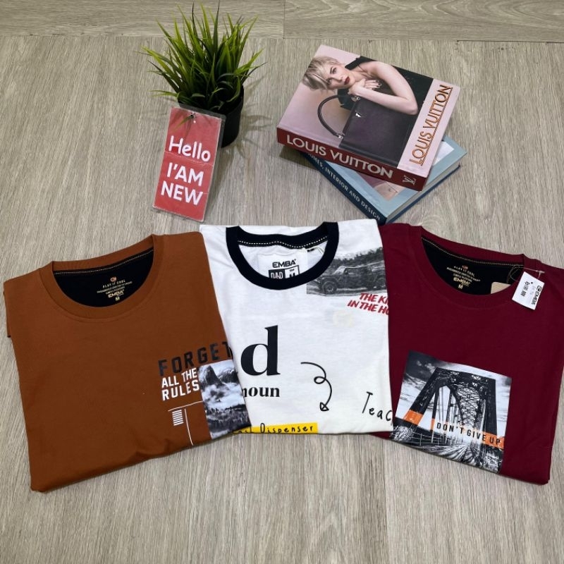 kaos emba pria original