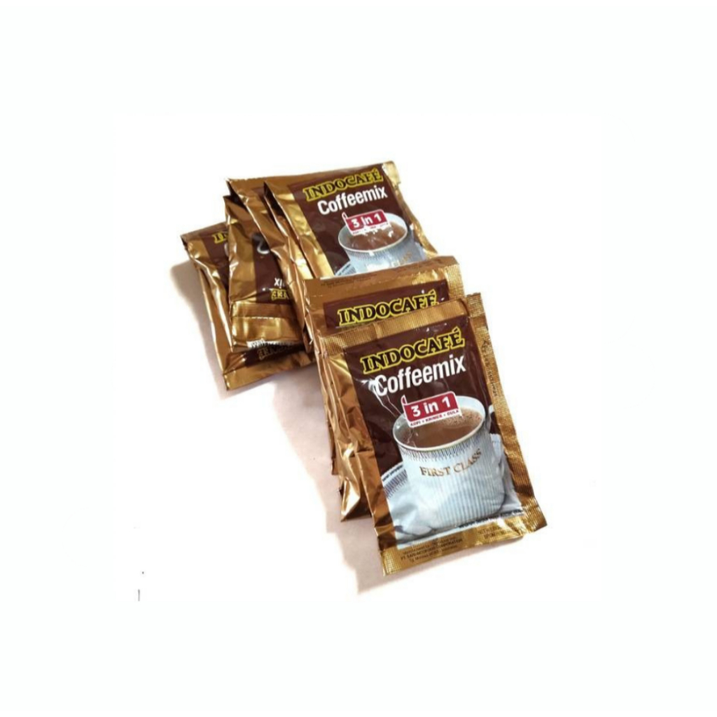 

Indocafe Coffe Mix 1 renteng 10 pcs | Suppliersinc