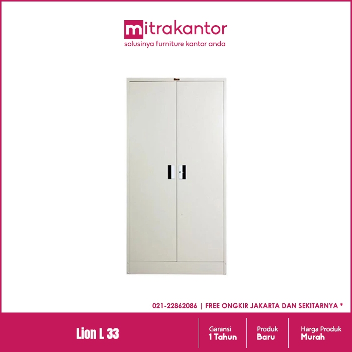 Lemari Kantor Besi Murah Lemari Metal Lemari Arsip Besi Lion L 33 Terbaru Murah