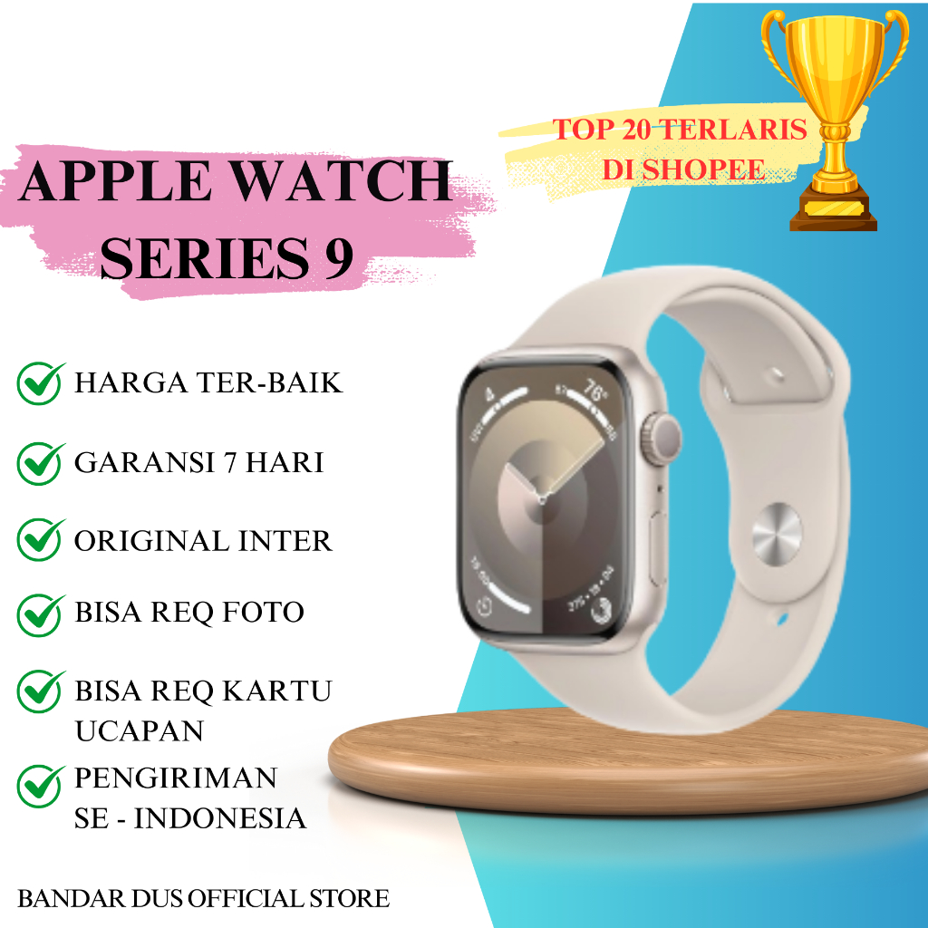 Apple Watch Series 9 2023 41mm 45mm Second Fullset - BD