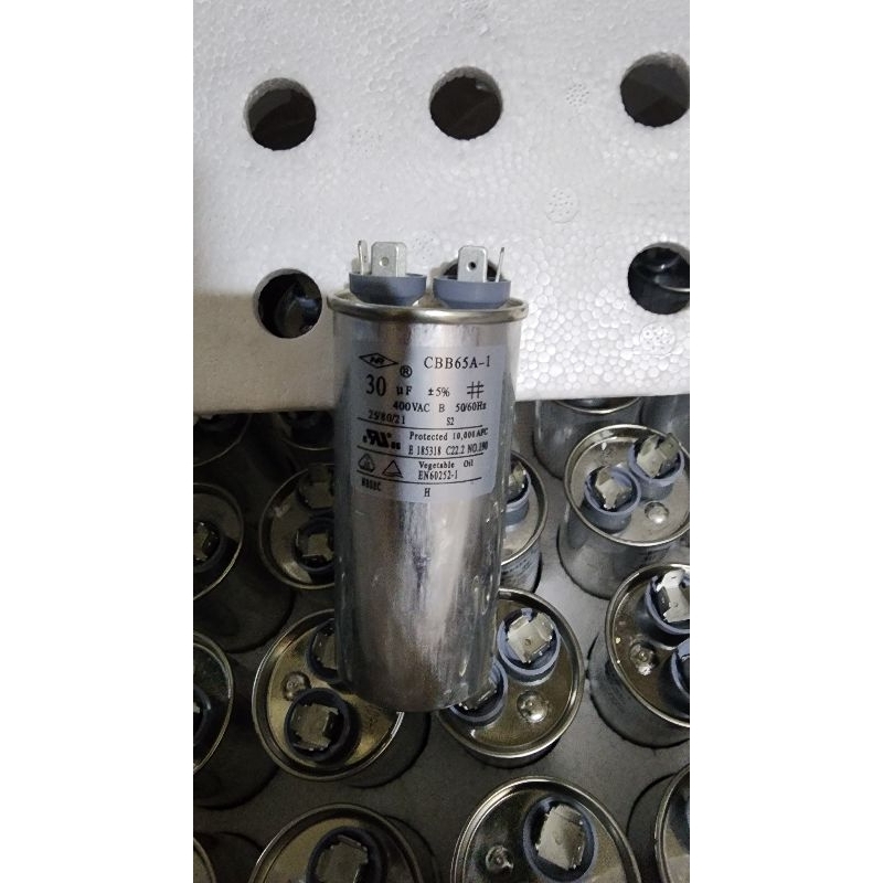 CAPASITOR AC SHARP 1PK original 30uf CBB65A-1 400VAC