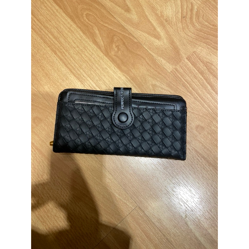 Dompet Panjang tebal Motif Anyam Cewek