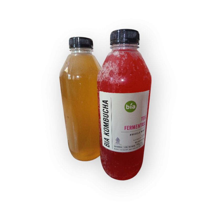 

Bia Kombucha 1 liter botol plastik untuk perjalanan jauh atau keperluan khusus