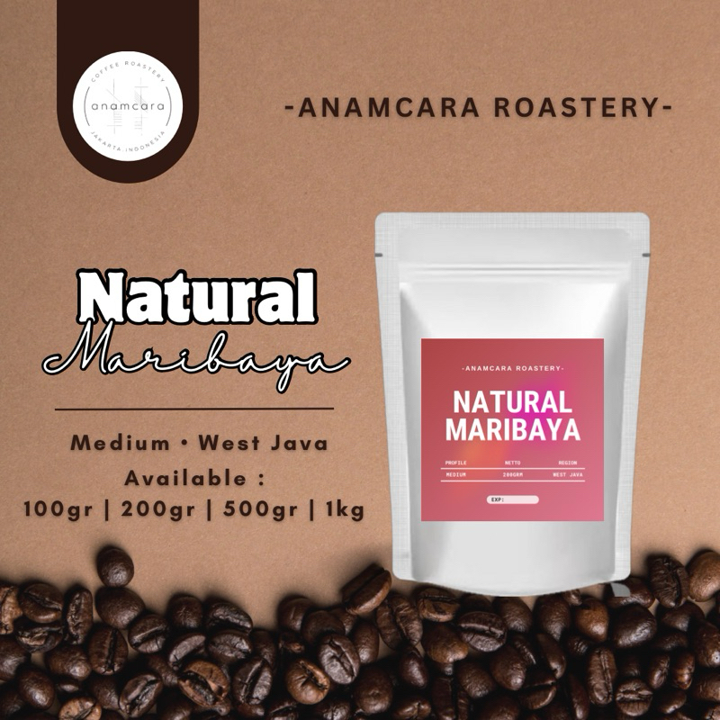 

Biji Kopi Arabica Natural Maribaya - Single Origin