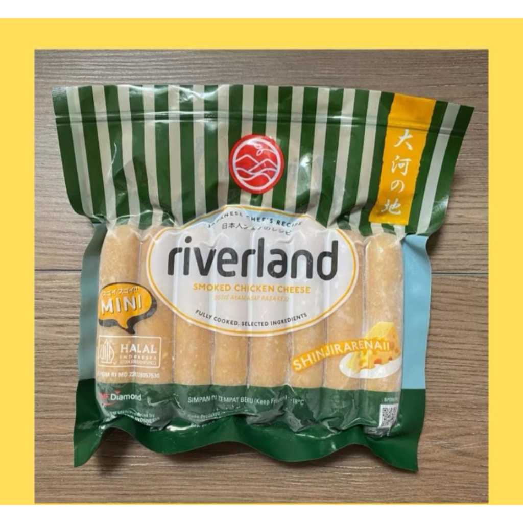 

Riverland Mini Smoked Chicken Cheese Sausage 240gr