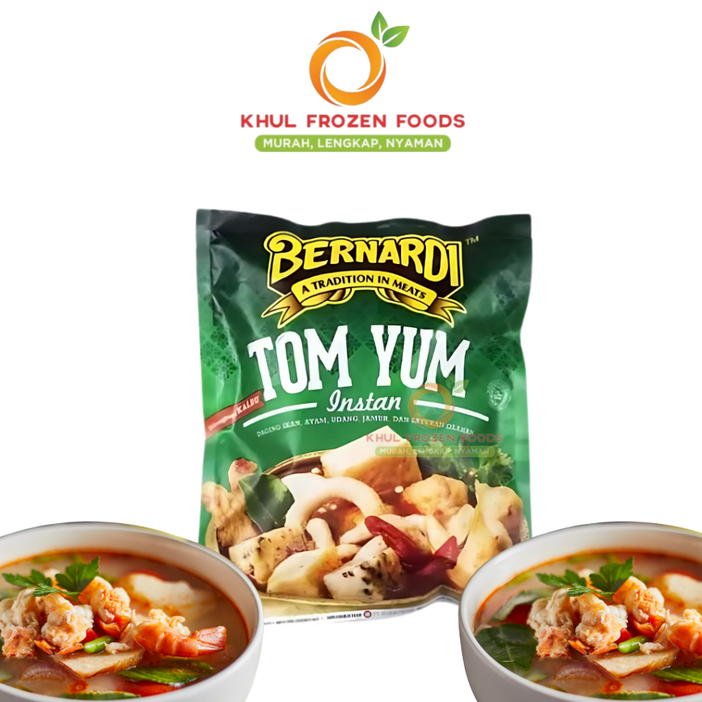 

Bernardi Tom Yum Instant 300gr/ BERNARDI/ Paket Tom Yum instan/ Suki-suki