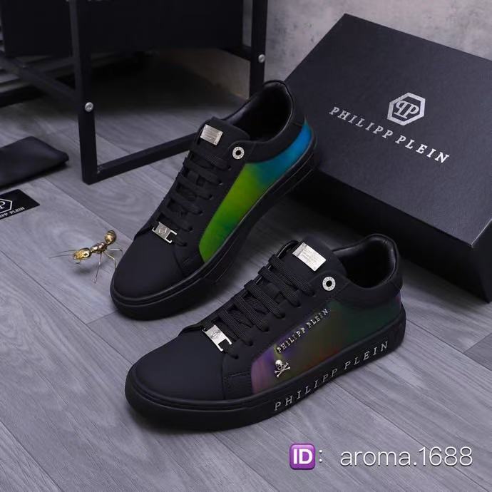 PHILIPP PLEIN sepatu biasa, sepatu pria modus