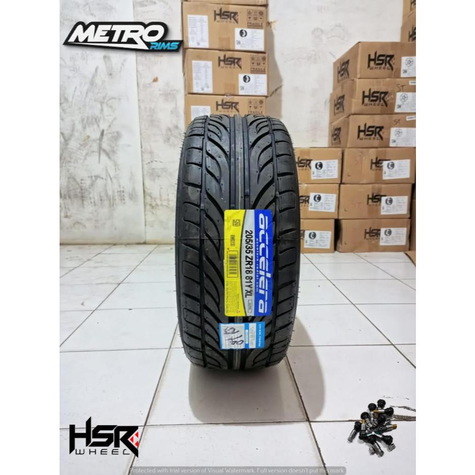 ban mobil tubeless ring 18 205/35 merk accelera alpha ukuran 205 35 R18 toko ban mobil jakarta
