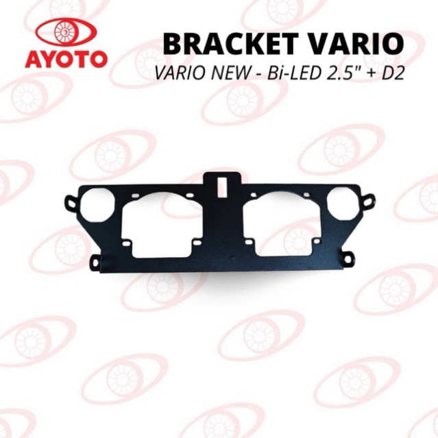 BRCKET DUDUKAN PROJECTOR BILED 2.5INCH MOTOR VARIO NEW 125 VARIO NEW 150 DUDUKAN D2 LASER