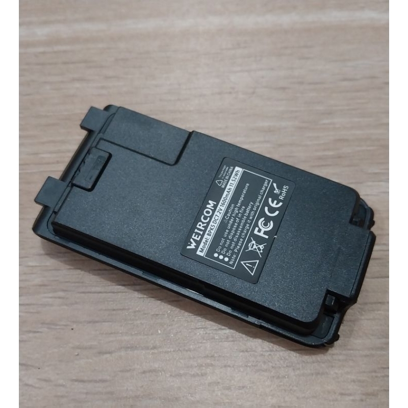 baterai ht original weircom bpk5 1600mah cocok buat motorola x6 x8 walkie talkie