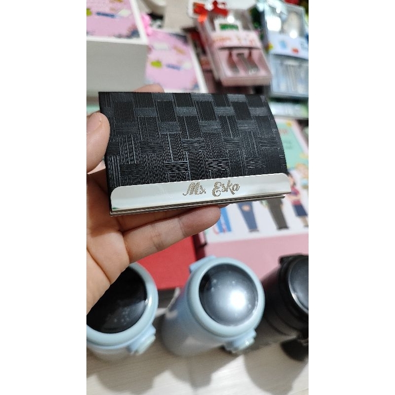 card holder free gravir nama , cocok buat kado, kado hari guru, ulangtahun