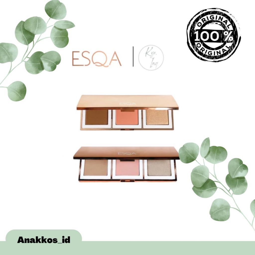 ESQA The Goddess Cheek Palette Athena Aprodhite