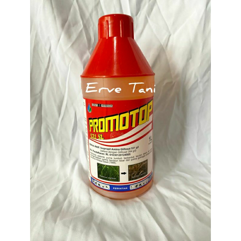 HERBISIDA PROMOTOP 531 SL KEMASAN 1 L / PESTISIDA RACUN RUMPUT / HERBISIDA SISTEMIK PURNA TUMBUH