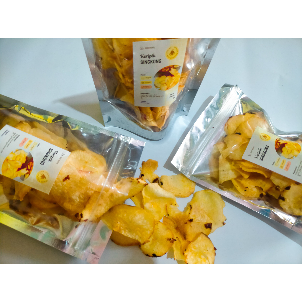 

KRIPIK SINGKONG PEDAS MANIS By KUDU NGEMIL