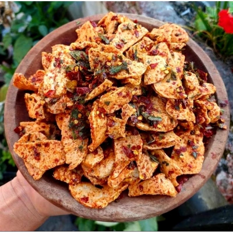 

basreng pedas daun jeruk 1kg murah