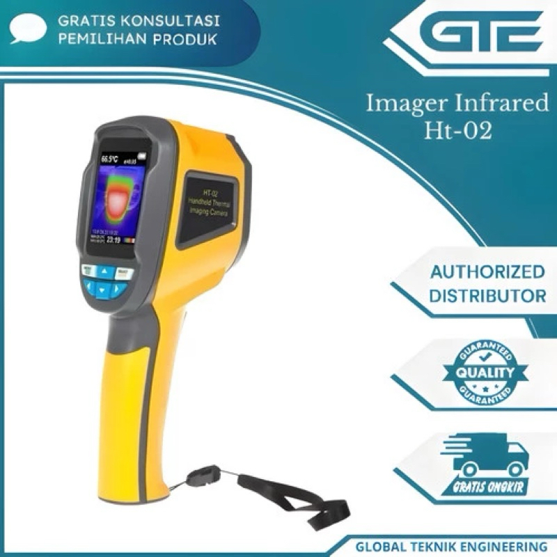 Thermal Camera HT02 HTI Imager Infrared Thermometer HT 02 HT-02 Gun