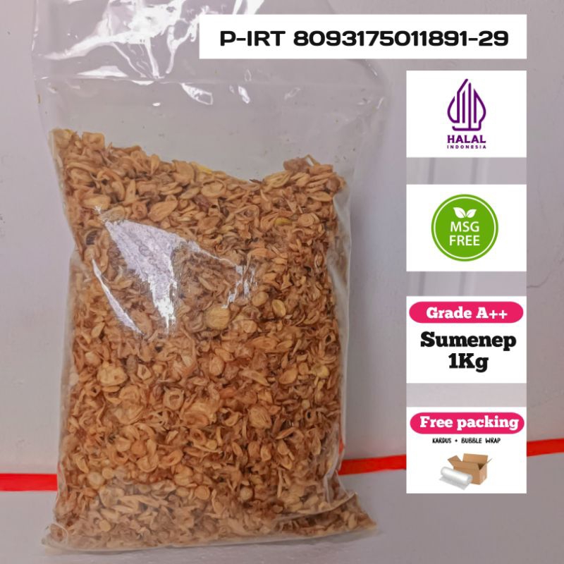 

Bawang Goreng Sumenep/Brebes 1kg
