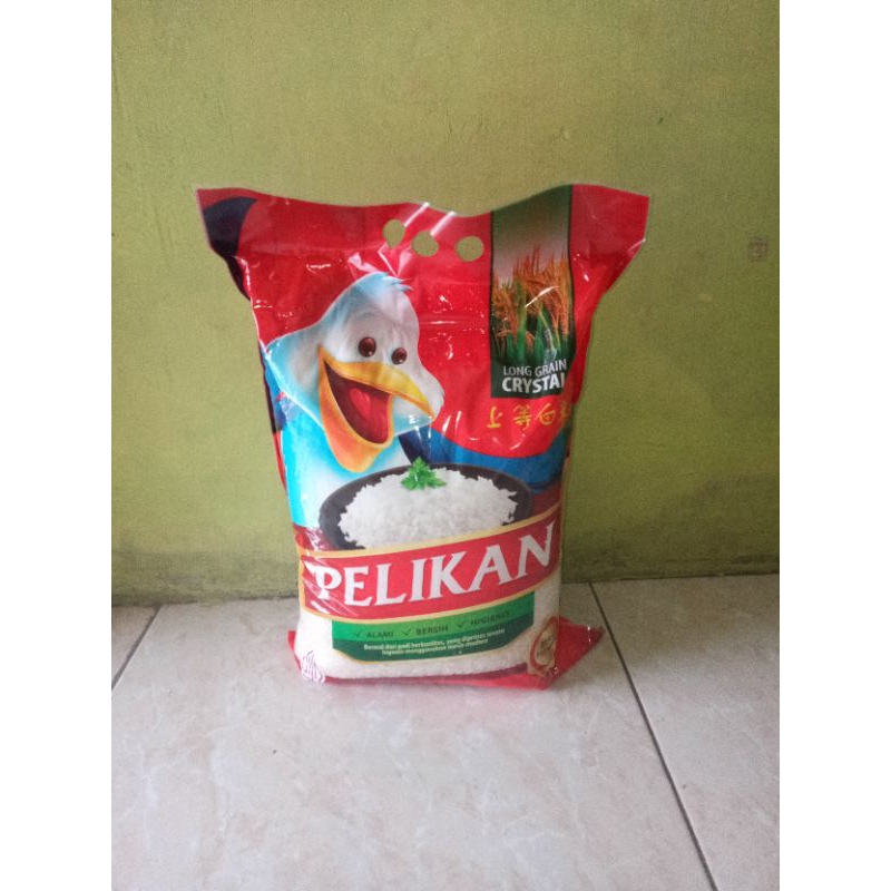 

[Instan SBY/SDA] Beras Pelikan kemasan 5kg