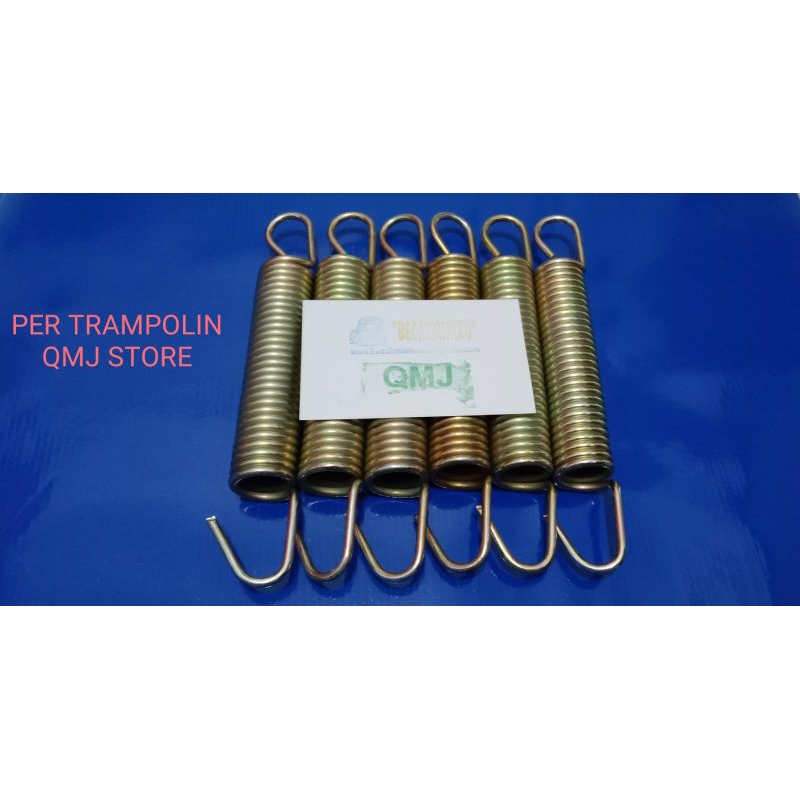 PerTrampolin panjang 18 cm, spring trampolin