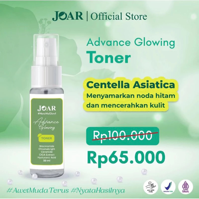 JOAR SKINCARE - Advance Glowing Toner // 50 ml