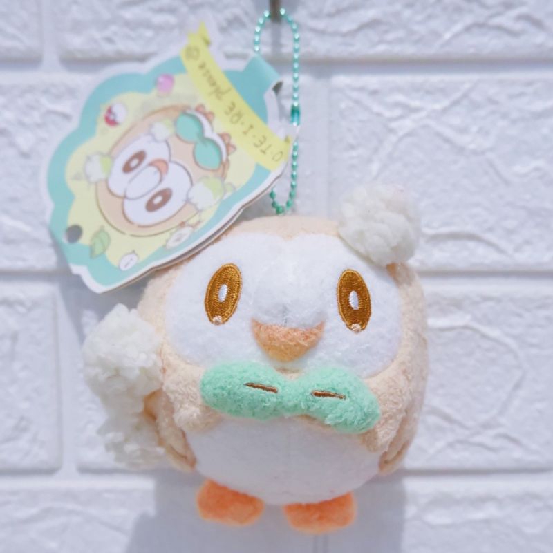 Boneka Ganci Pokemon Rowlet Mascot OTEIRE PLEASE POKEMON Center