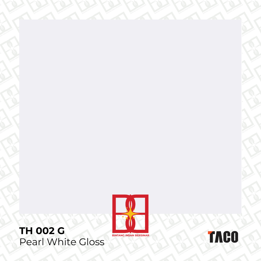 TACO HPL TH 002 G (Pearl White Gloss)