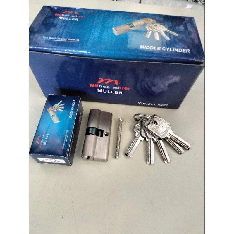 silinder cylinder anak kunci tanggung muller