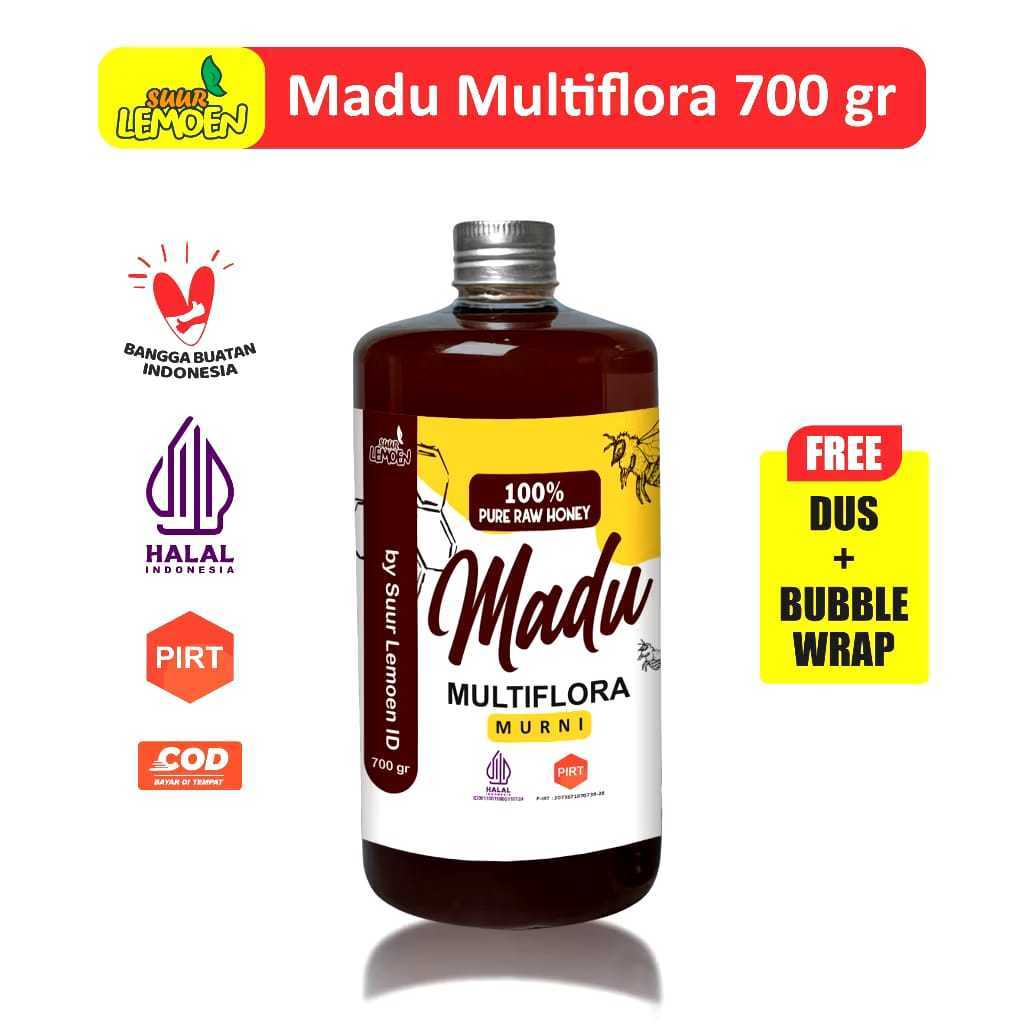 

Madu murni asli original multiflora super 500gr 700gr tanpa campuran untuk asam lambung - By mubarokbeauty