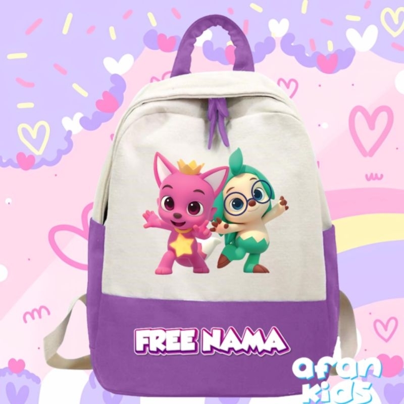 TAS PINKFONG DAN HOGI RANSEL SEKOLAH ANAK
