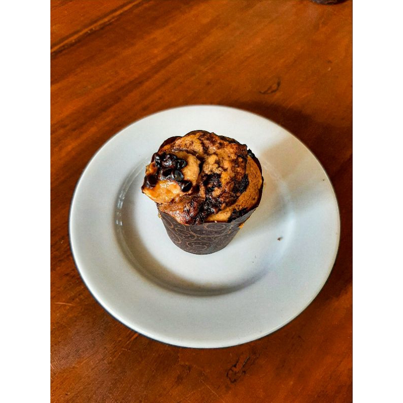 

Banana Choco Muffin's