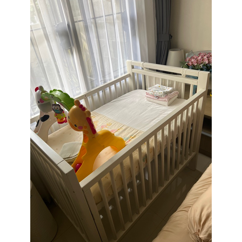 Preloved box baby kayu