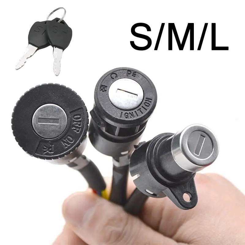 Kunci Sepeda Listrik 3 Kabel Kunci Kontak Sepeda Listrik Ignition Key Scooter Elektrik Ignition Key 