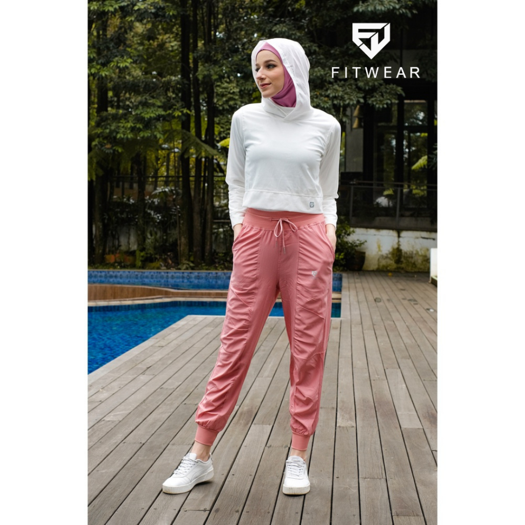 Jogger Olahraga Wanita FITWEAR PETRA TRACK - M - XXL