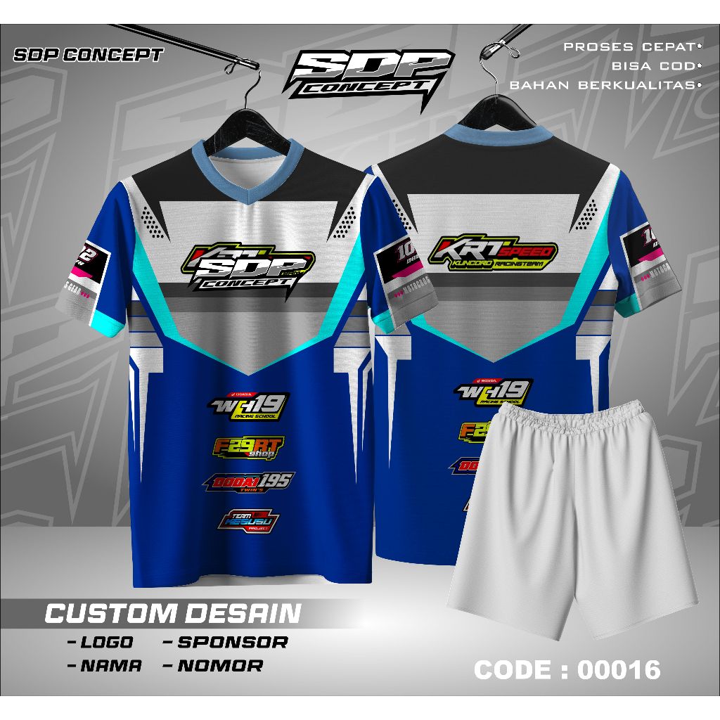 Jersey Balap | Baju Jersey Racing Custom | Jersey Full Printing | Jersey Racing Custom | Kaos Jersey