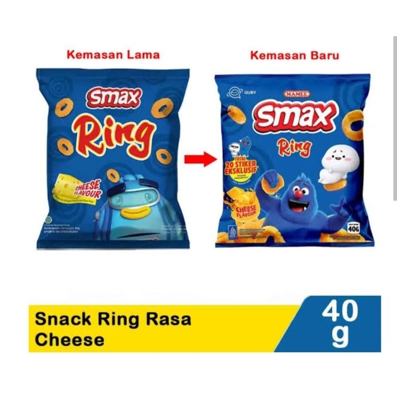 

Smax Snack Ring Rasa Keju 40 gram