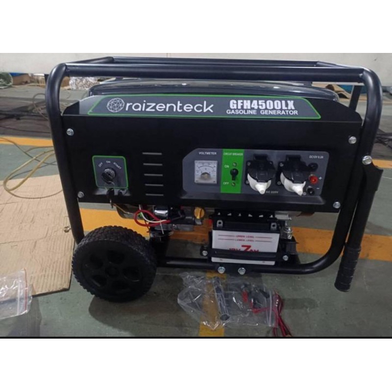 MESIN GENSET MINYAK MURNI RAIZENTECH GFH4500LX STARTER 2500watt