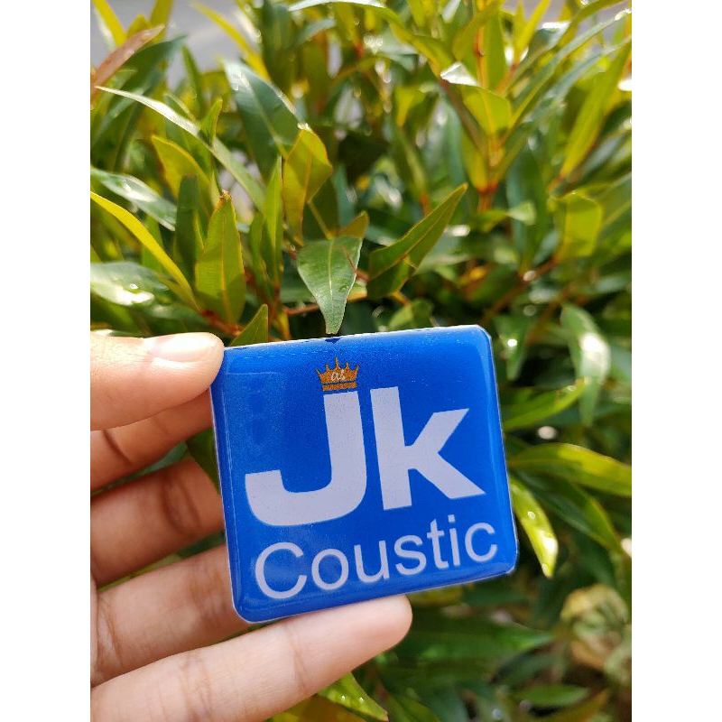 

LOGO | LEBEL | EMBLEM | JK COUSTIC TIMBUL 3D