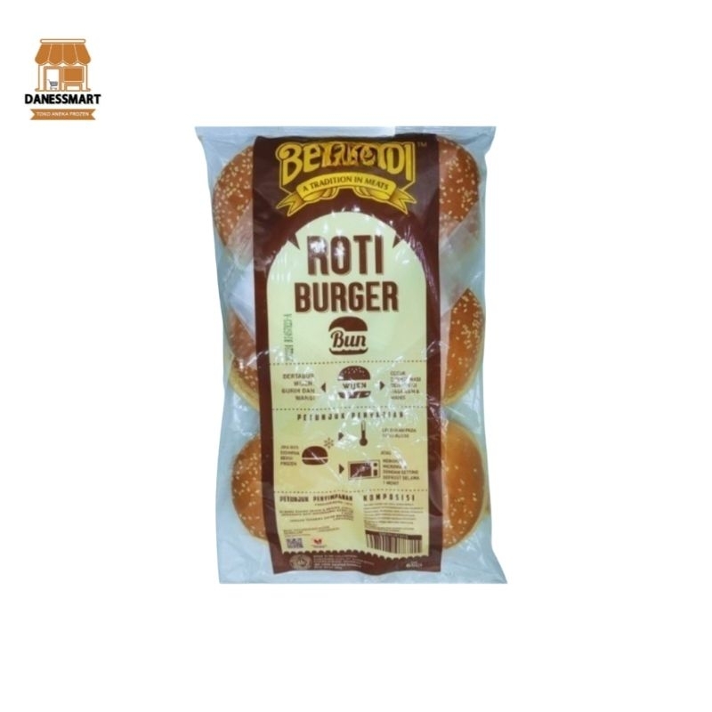 

Bernardi Roti Burger Dengan Wijen 6 pcs Buns