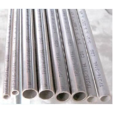 Pipa Tubing Stainless Steel 316/L Sandvik size 1/8" OD tebal 0.028