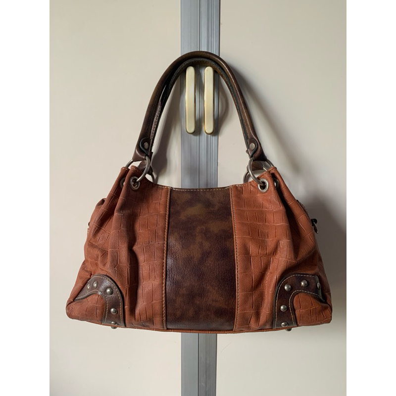 ROMA JELLAR STUD BROWN BAG