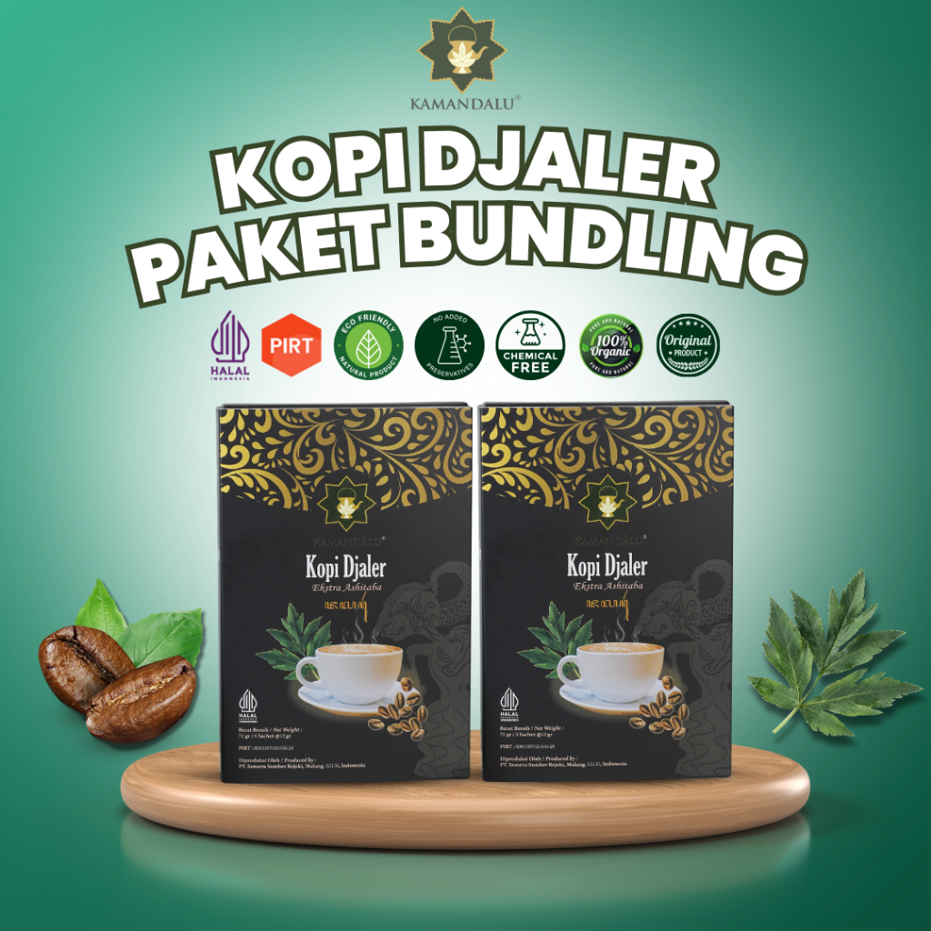 

PAKET HEMAT Kamandalu Kopi Djaler (Ekstrak Ashitaba) Healthy By Nature